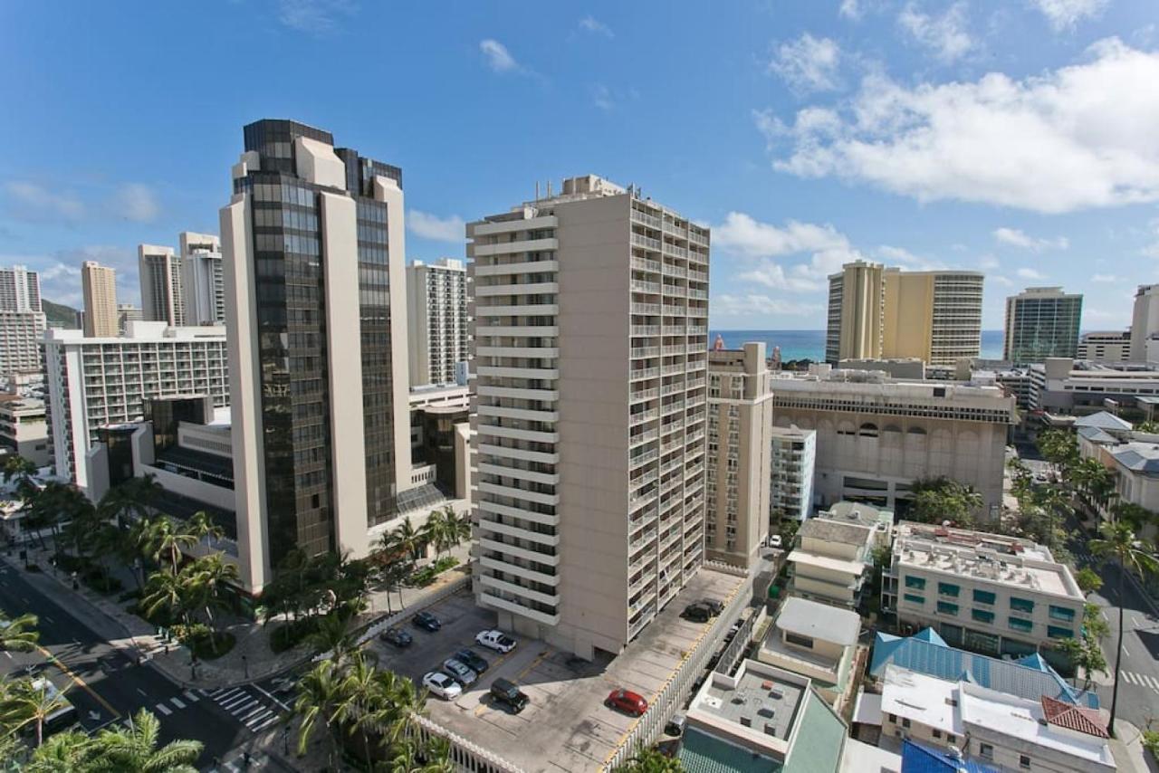 Royal Kuhio 1712 - Spacious Corner Unit With Stunning Ocean City Views In The Heart Of Waikiki! Villa Honolulu Exterior photo